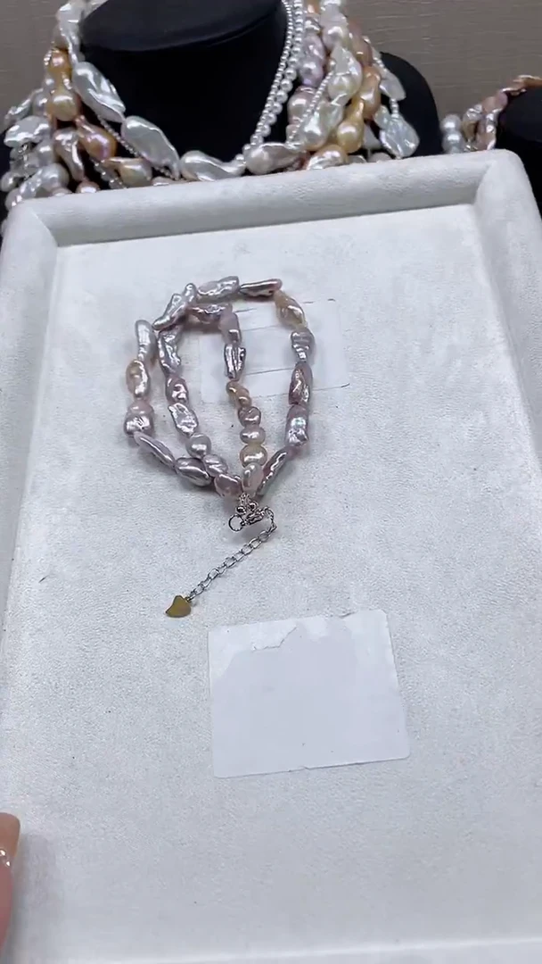 未镶嵌项链淡水珍珠【纯恬饰品】