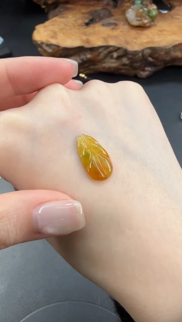 吊坠(不含链)未镶嵌翡翠翡翠饰品-136