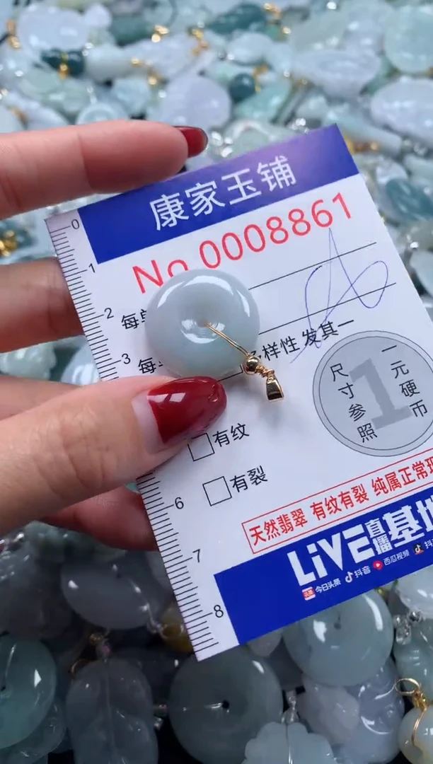 颈饰未镶嵌翡翠8861