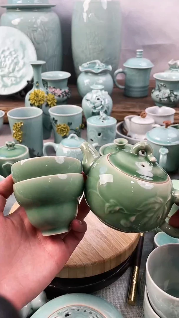 【闪购商品】特价 微瑕 慧仙青瓷