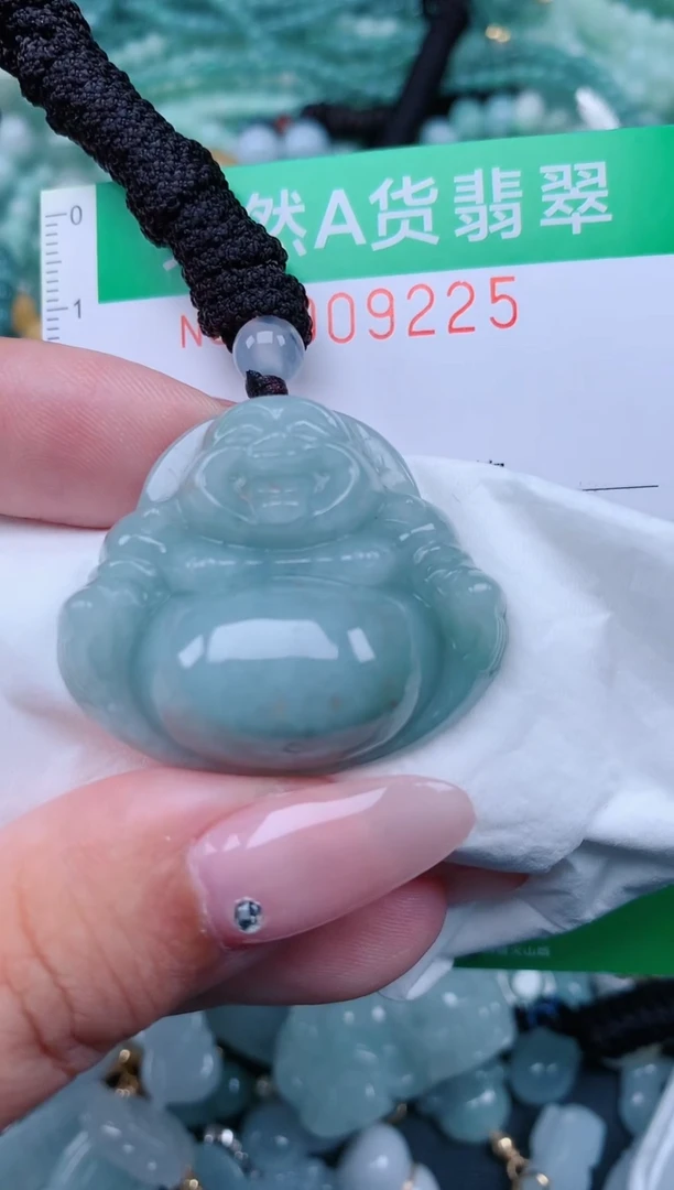 翡翠未镶嵌颈饰.0009225