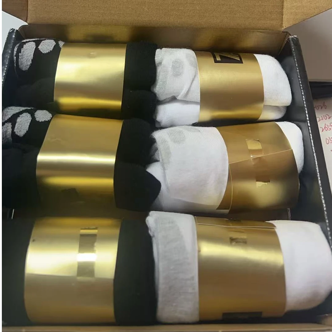 男士7A温感中腰袜礼盒装2426