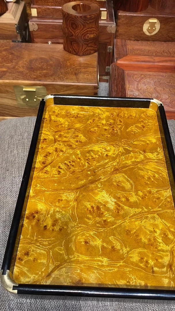 【闪购商品】香樟木木艺茶盘一个