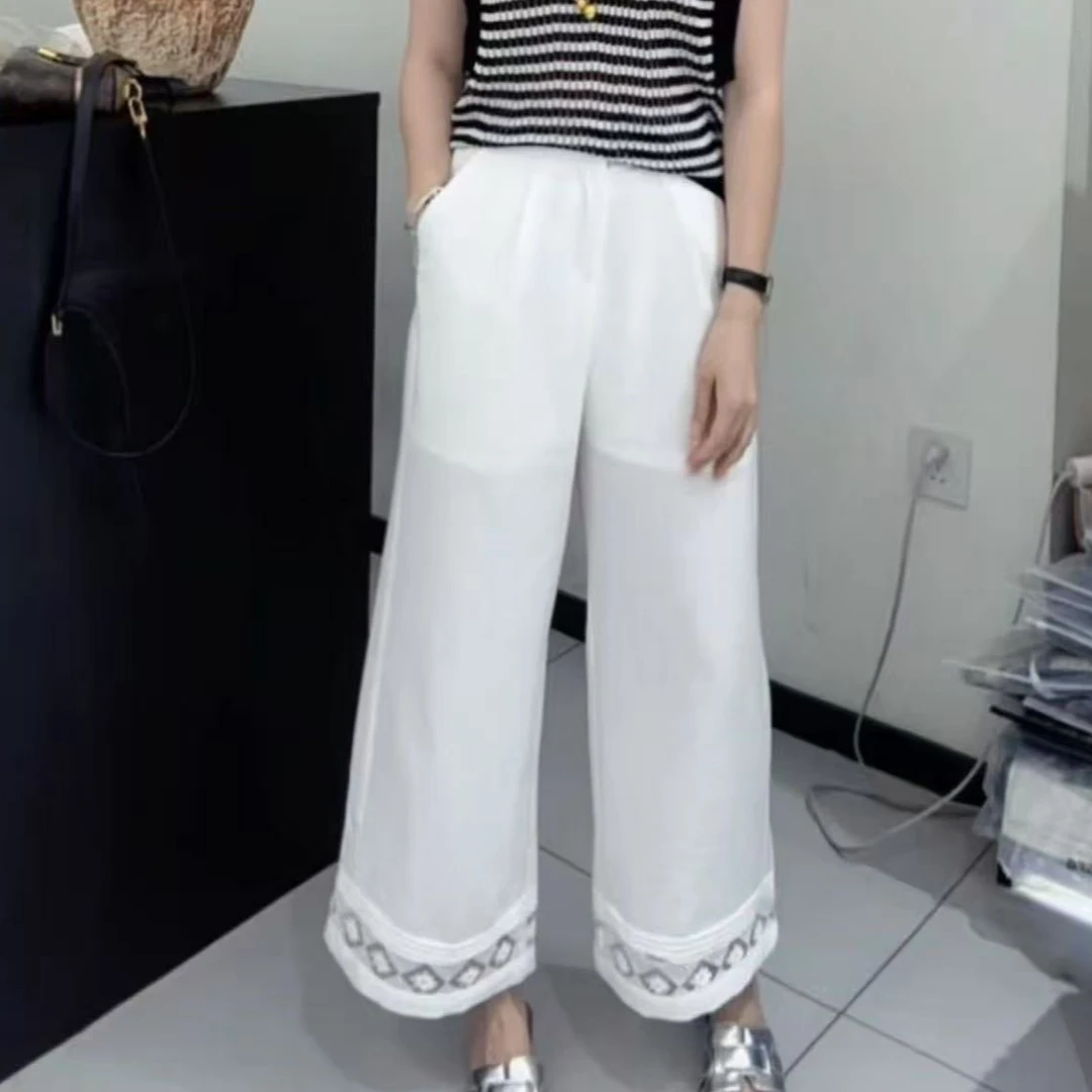 1988 STUDIO•【凉爽感8分阔腿休闲裤】面料巨好！显瘦舒服百搭！