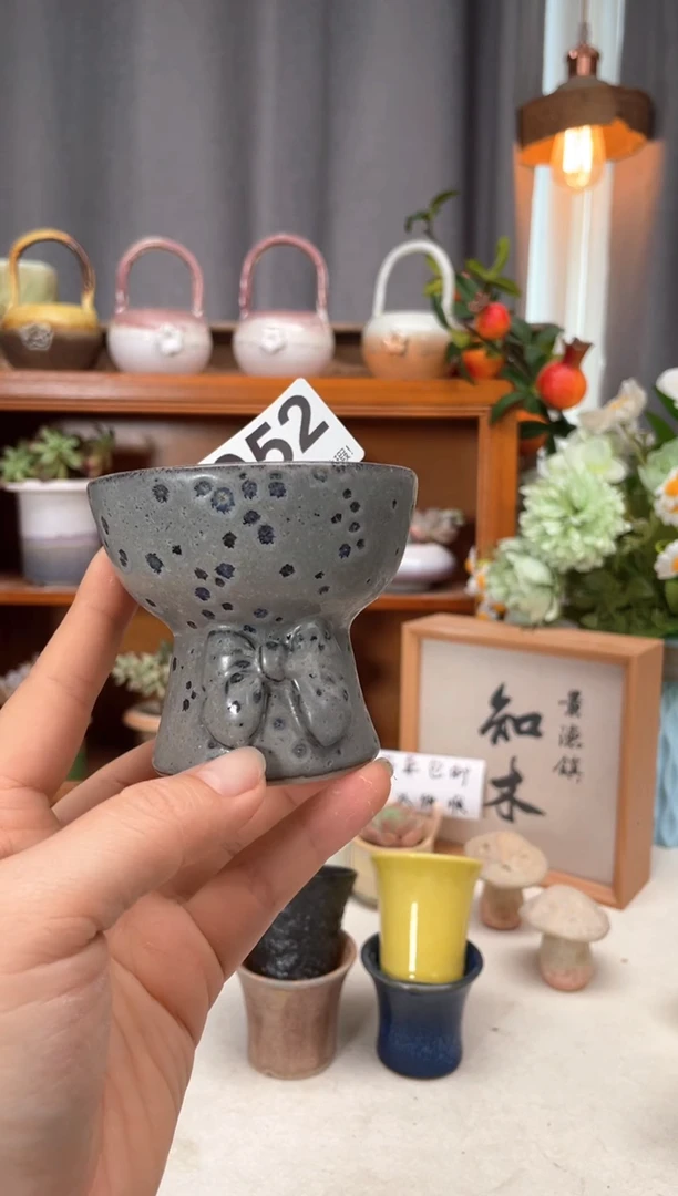 瓷片052知木小芳花盆直播编号