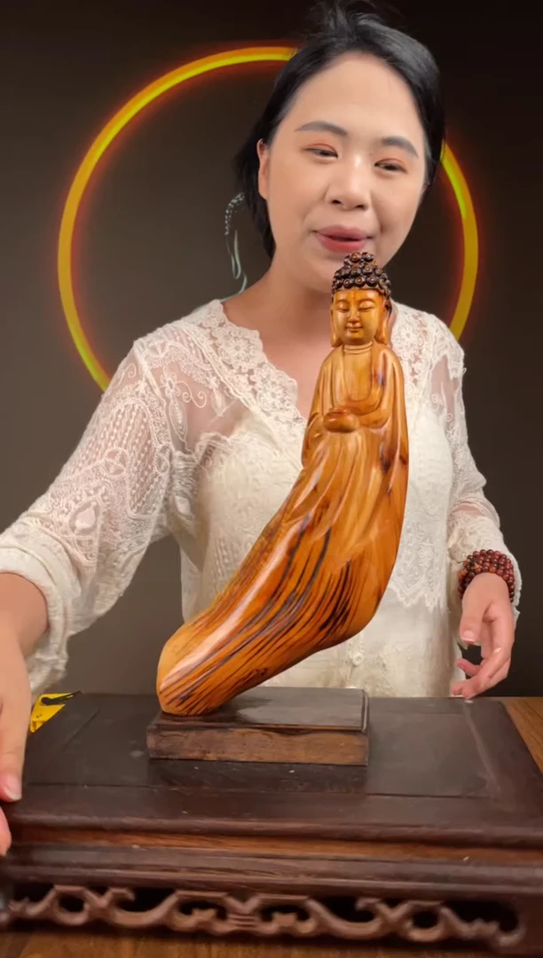 柏木（崖柏）手工摆件,先抢先得! 编号:69