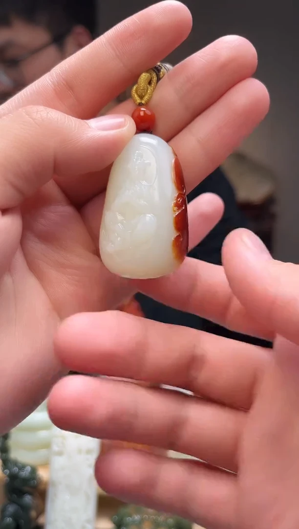 颈饰未镶嵌和田玉用****5吊坠