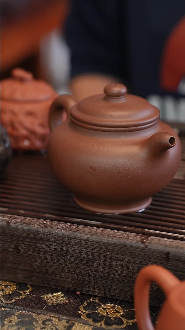 茶壶紫砂原矿手工制作350cc