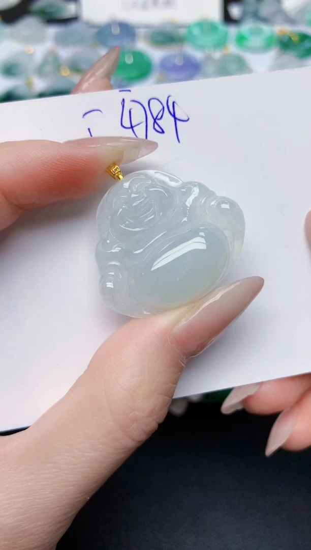 颈饰未镶嵌翡翠天然缅甸A货翡翠百元以上9元证书费自理