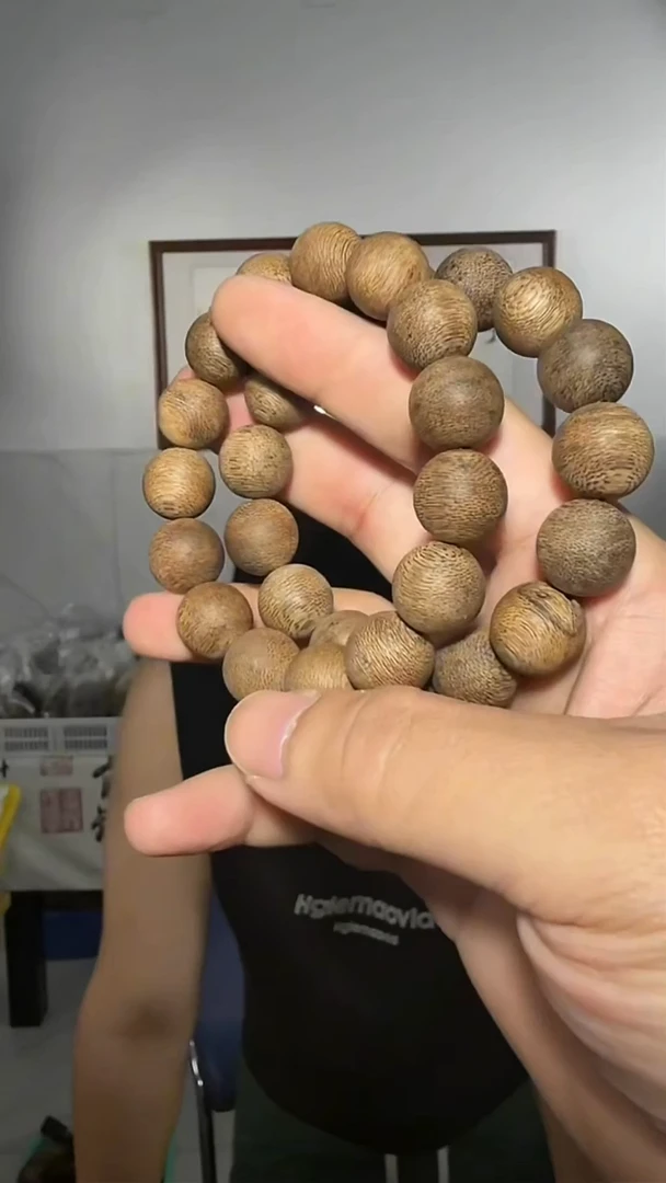 沉香手串122号鸡母虫18g1.5多样性发一