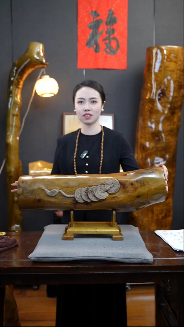 【闪购商品】金丝楠金丝楠木摆件