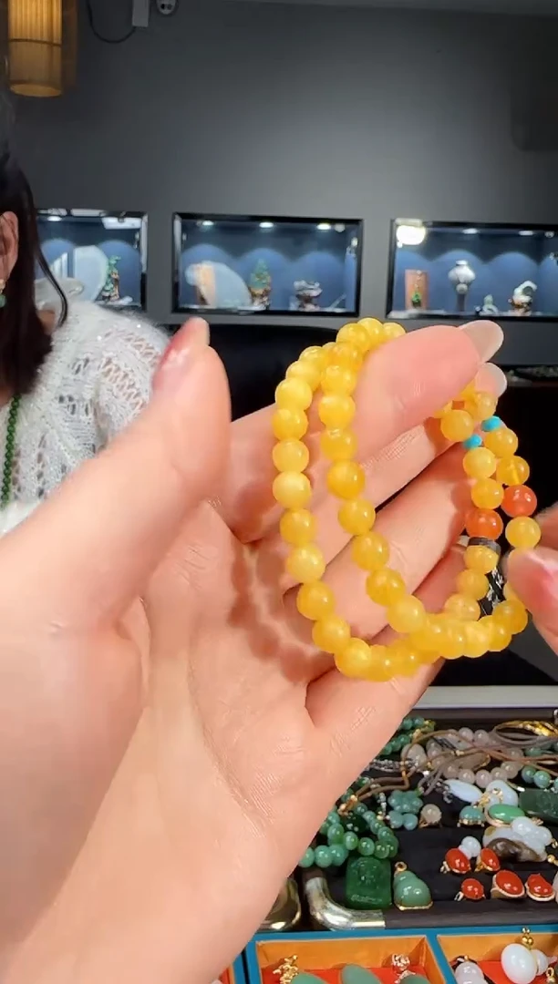 手链蜜蜡未镶嵌多样性发货拍一发一