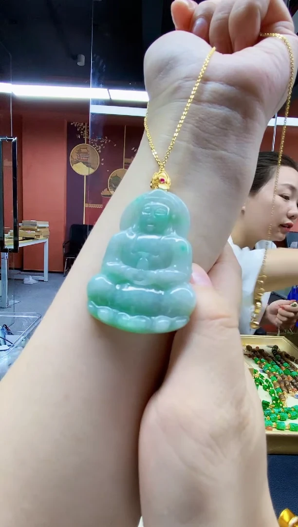 颈饰未镶嵌翡翠翡翠吊坠