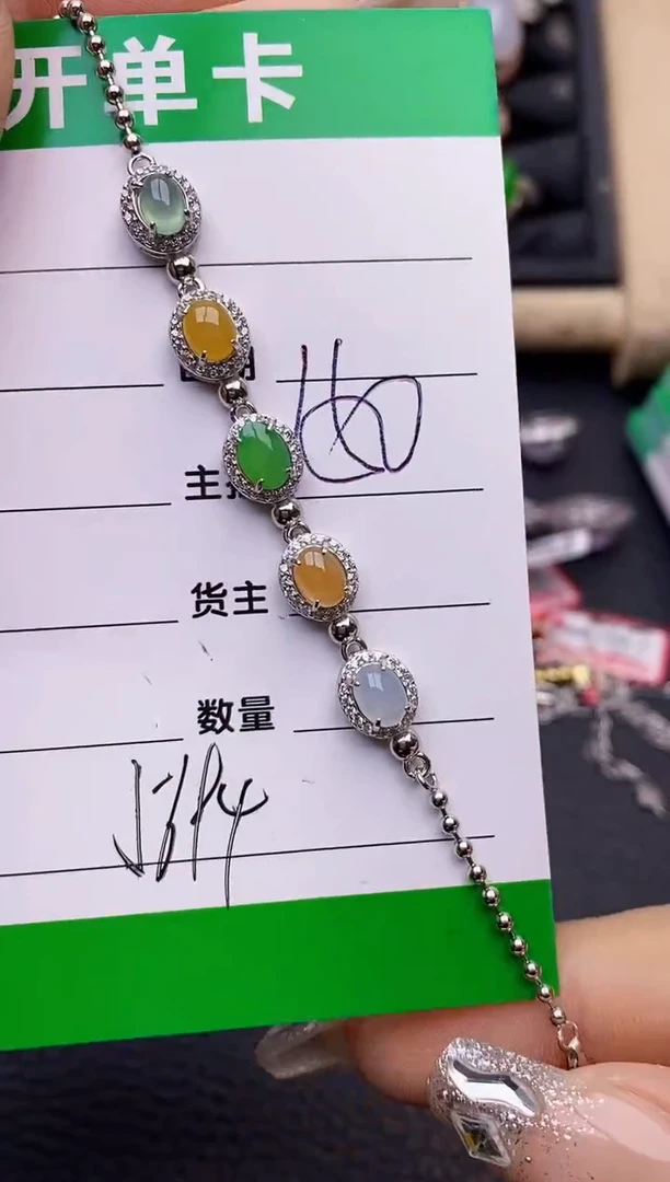 【闪购商品】翡翠戒指银S925镶嵌5694