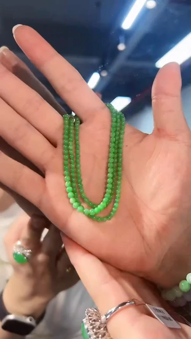 【闪购商品】翡翠颈饰未镶嵌缅料A货/支持复检/一件