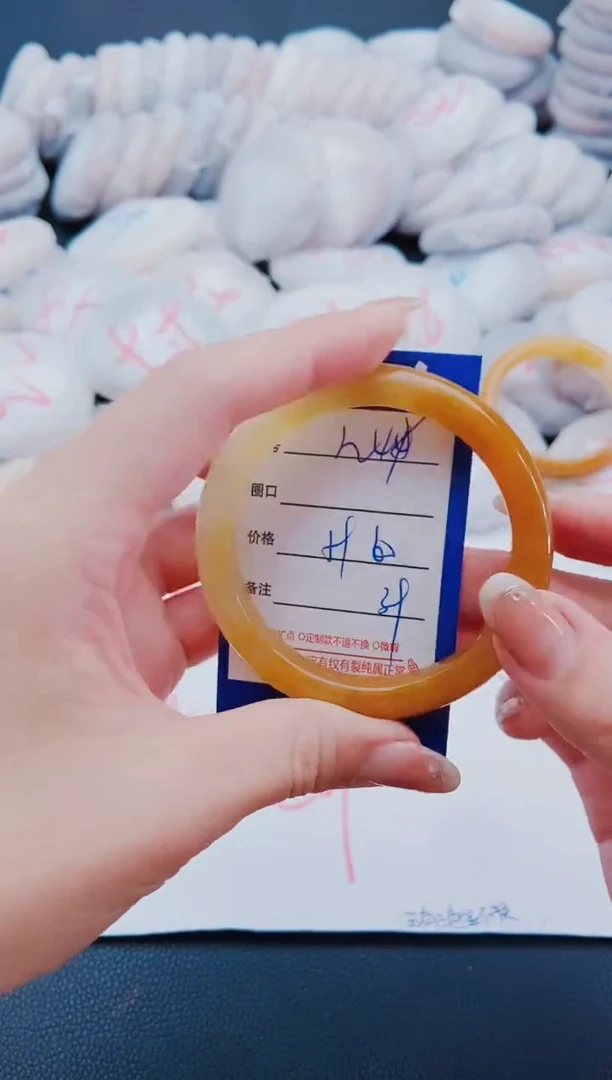 未镶嵌手镯石英质玉N45-59-60