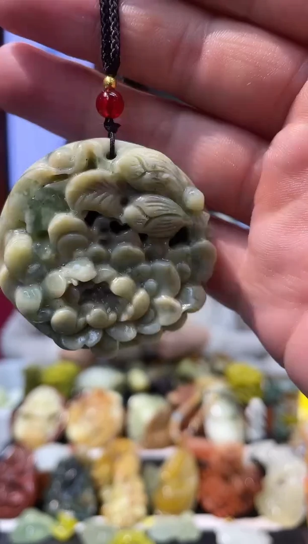 【闪购商品】岫玉吊坠未镶嵌·