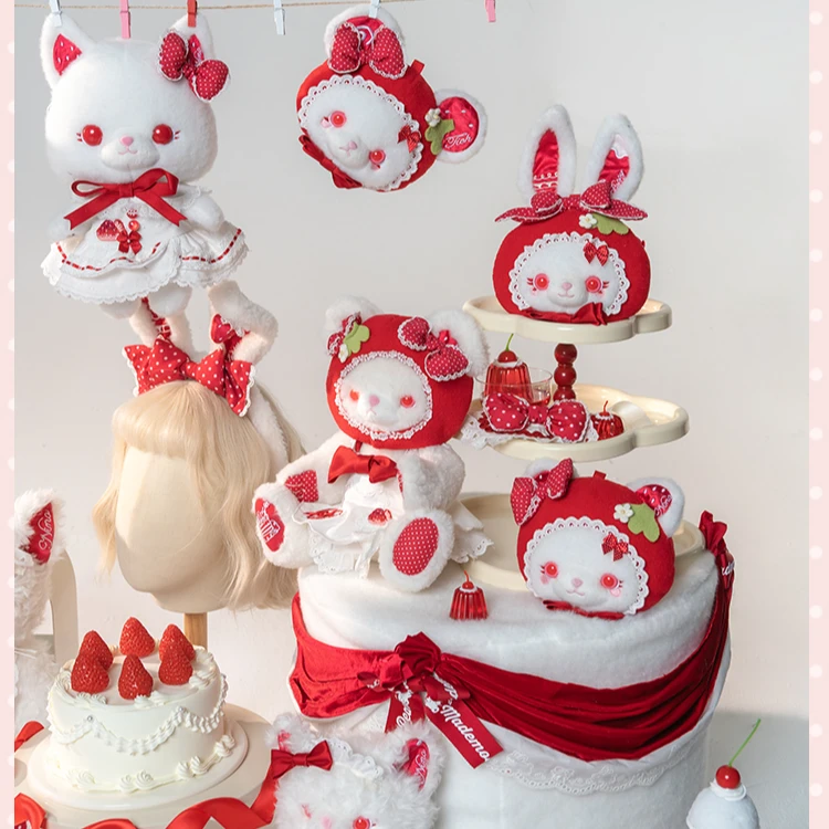 in77草莓系列挎包双肩包玩偶包珍珠玩偶柜系列