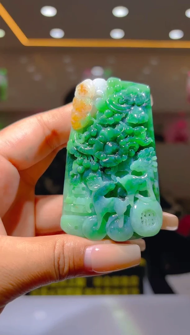 未镶嵌定制翡翠19/1205/L/鹿