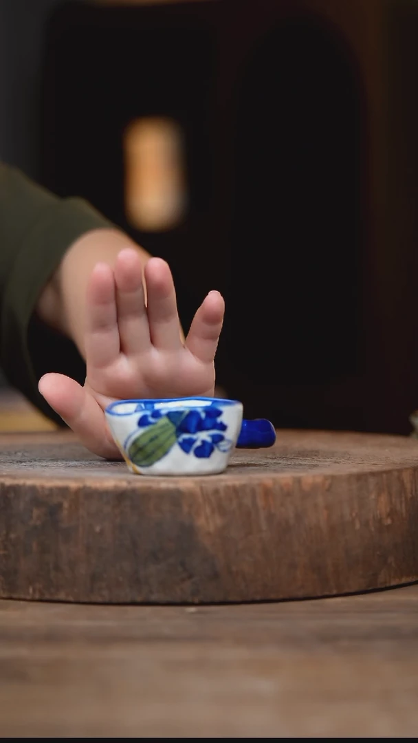 瓷片瓷片景德镇高温釉下彩（食品级）