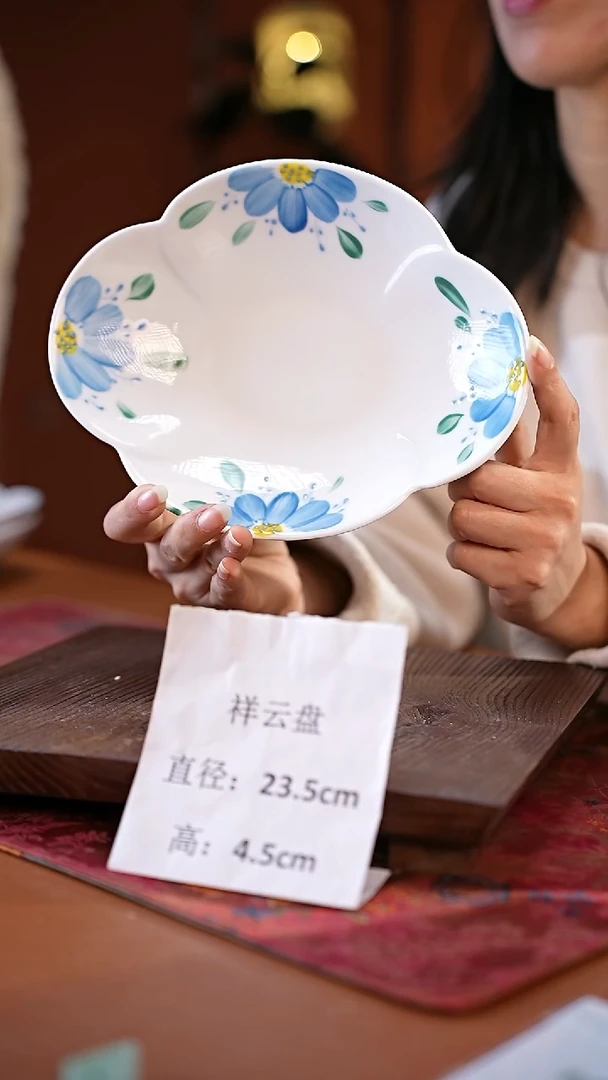 白瓷景德镇高温瓷釉中彩