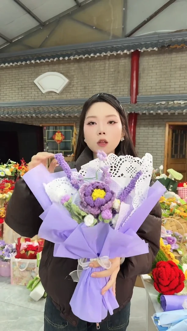 非遗手工定制花束，孤品清仓！！