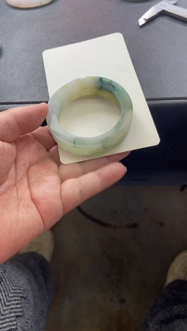 未镶嵌手镯定制翡翠最****光手镯XJ/发一件