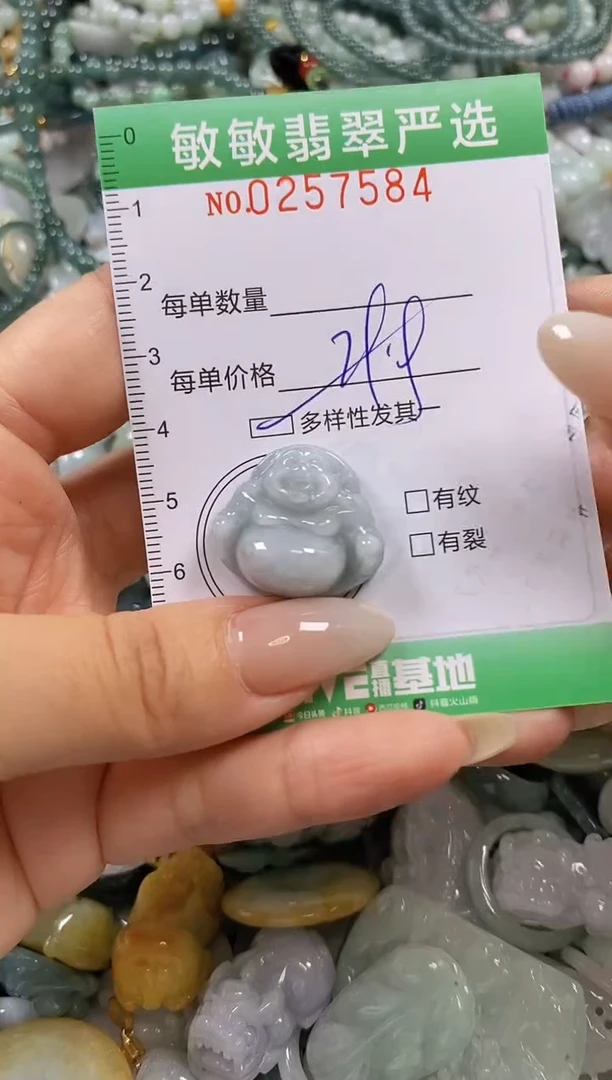 翡翠未镶嵌颈饰闪购0257584多样性发其一