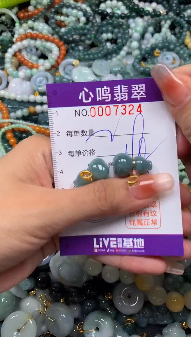 颈饰未镶嵌翡翠闪购007324