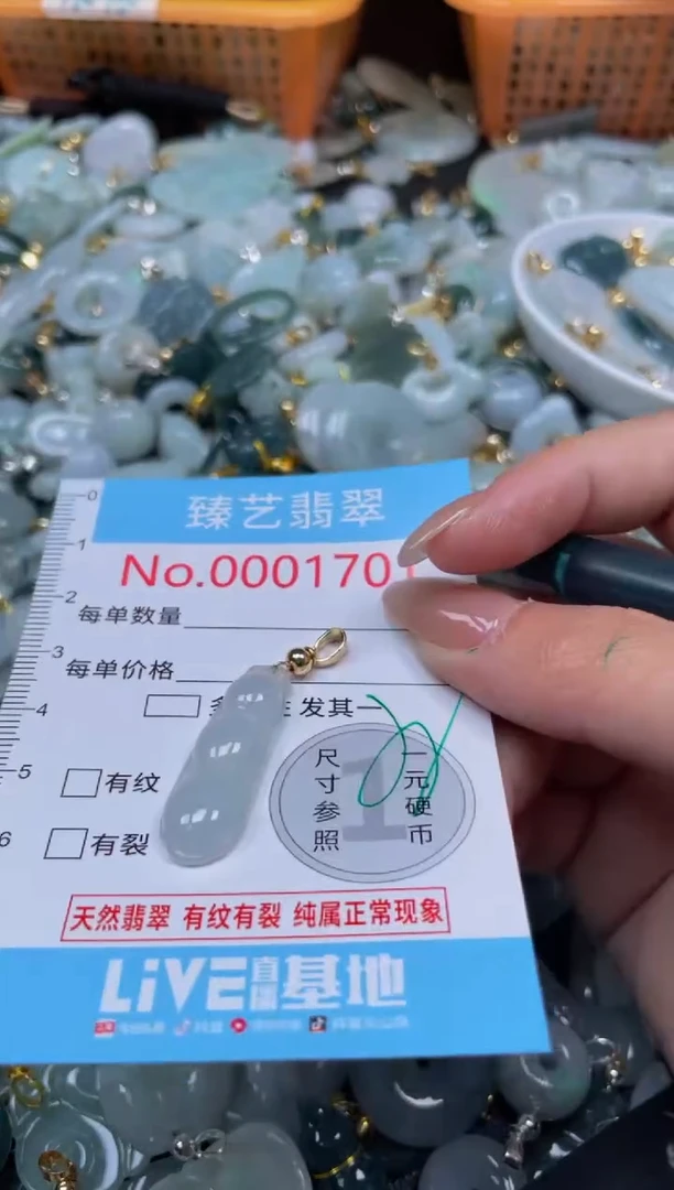 颈饰未镶嵌翡翠1701