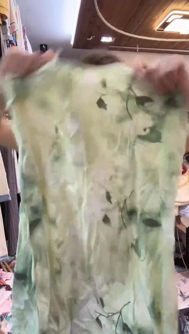 150青柠一夏小朋友睡裙