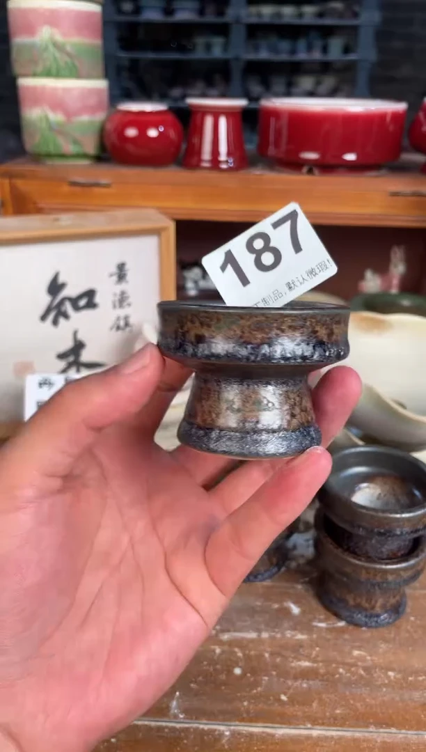 瓷片187知木小芳花盆