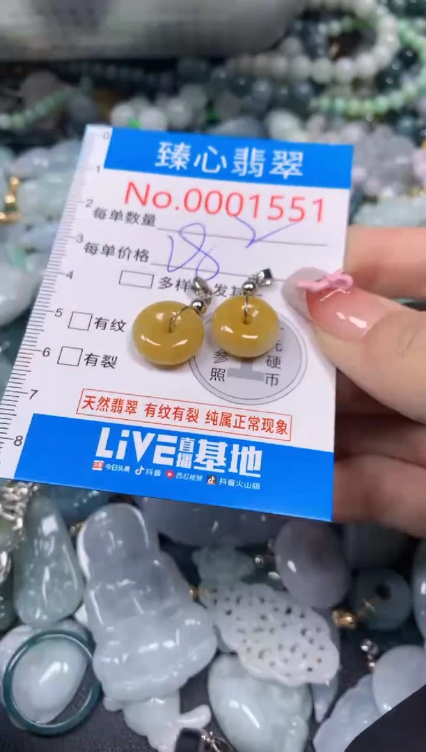 【闪购商品】翡翠颈饰未镶嵌含绳0001551