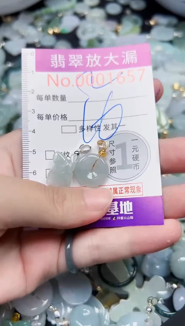 颈饰未镶嵌翡翠1657