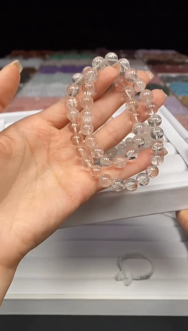 水晶手链未镶嵌多样性发其一；编号A272