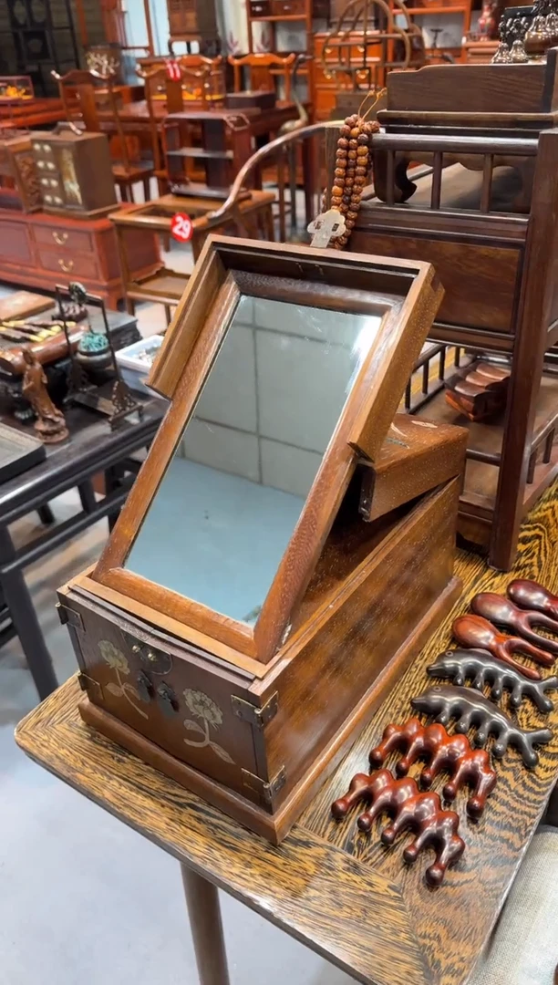 木首饰箱花梨木111