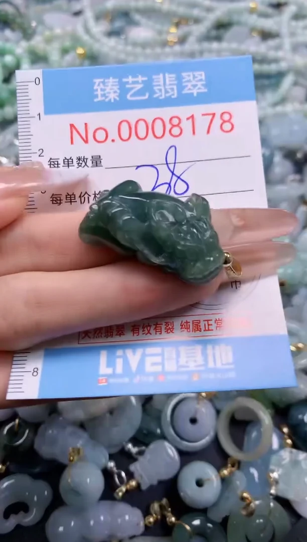 颈饰未镶嵌翡翠8178
