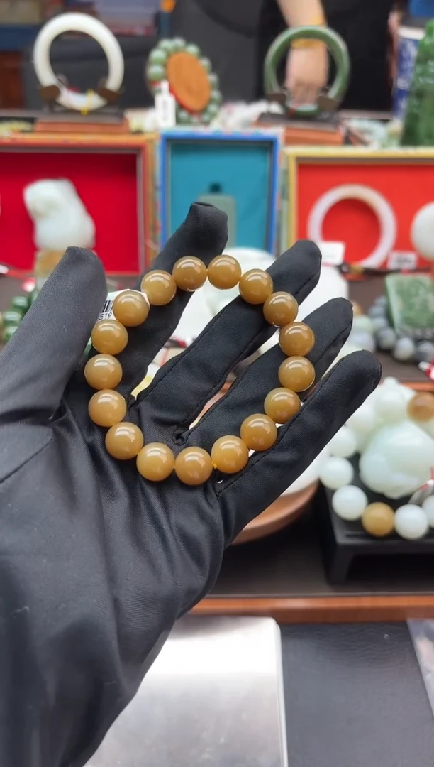 未镶嵌手串和田玉董小姐推荐 多样性发货 拍一发一t12