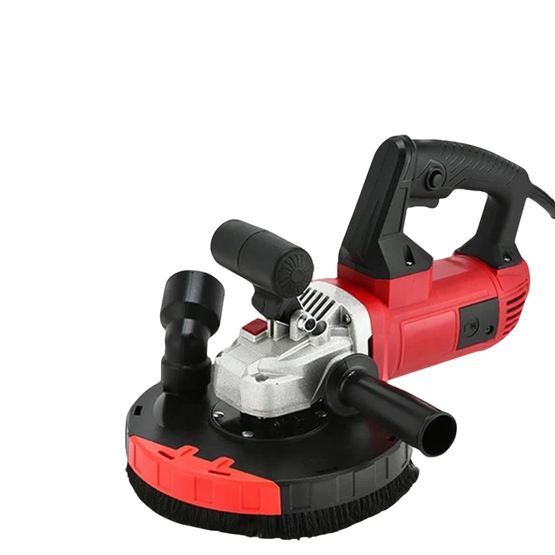 混凝土粗刨机水泥墙地面打磨旧墙翻新可吸尘器无尘一体机粗刨机