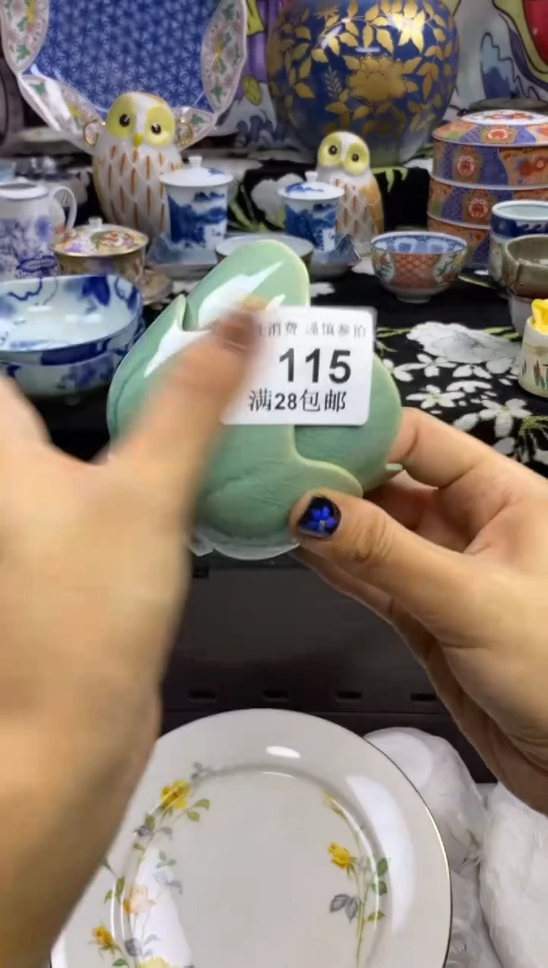 瓷片小****️瓷色工艺品品品品115