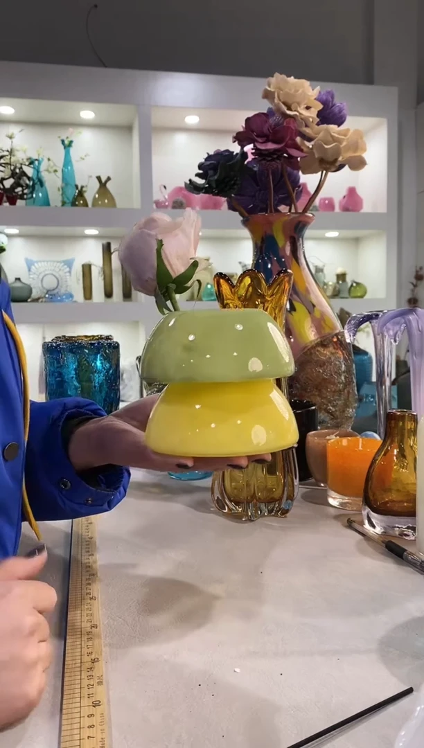 慕忆家手作琉璃花瓶