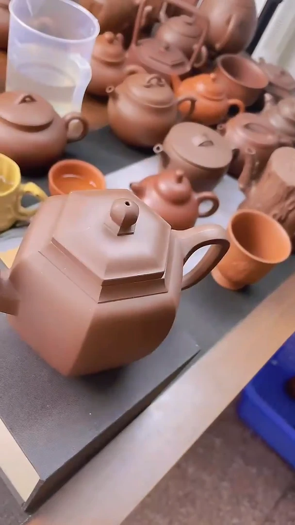 茶壶紫砂宜兴原矿紫砂作品