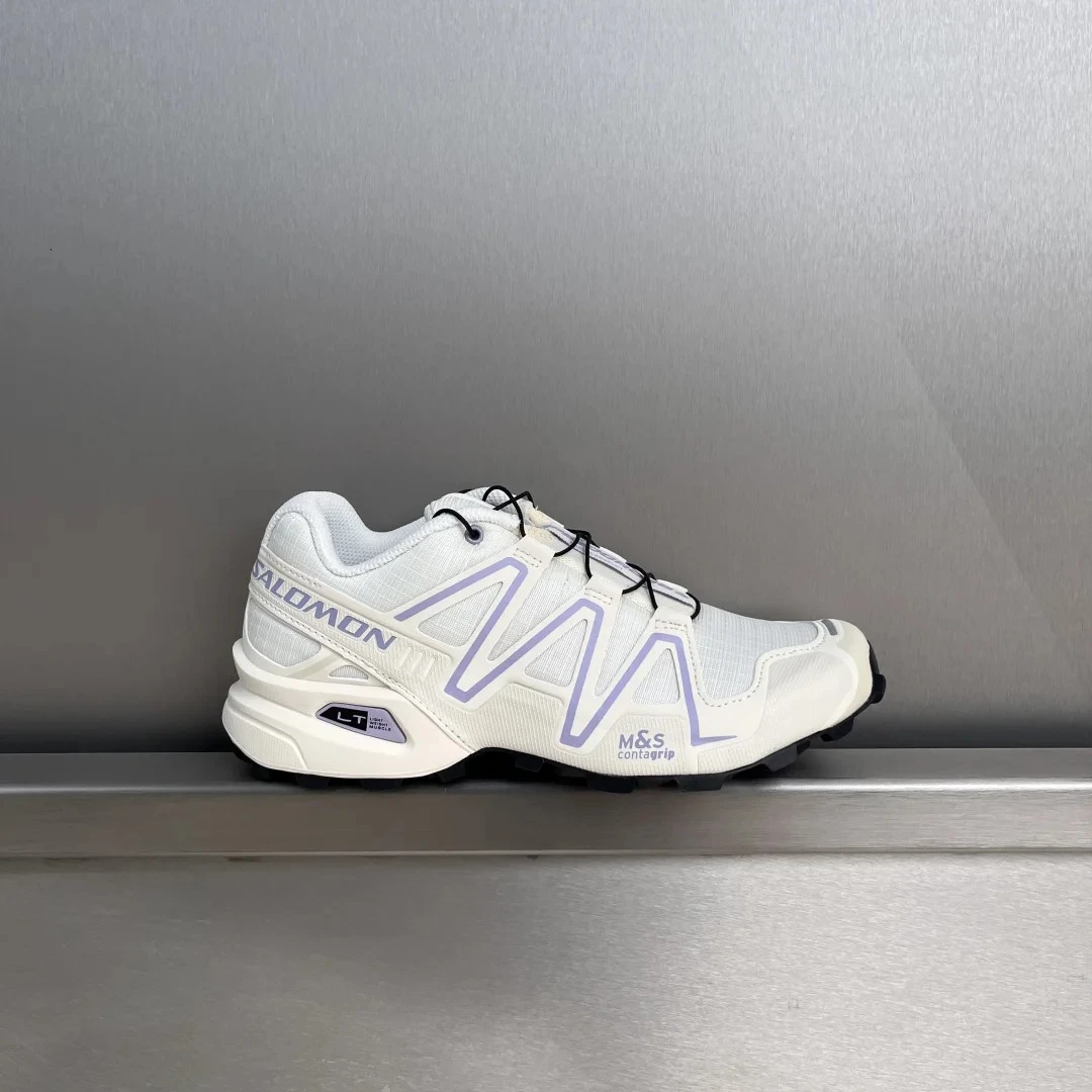 SALOMON/萨洛蒙户外机能潮流运动跑步鞋SpeedCross 3香草色477234