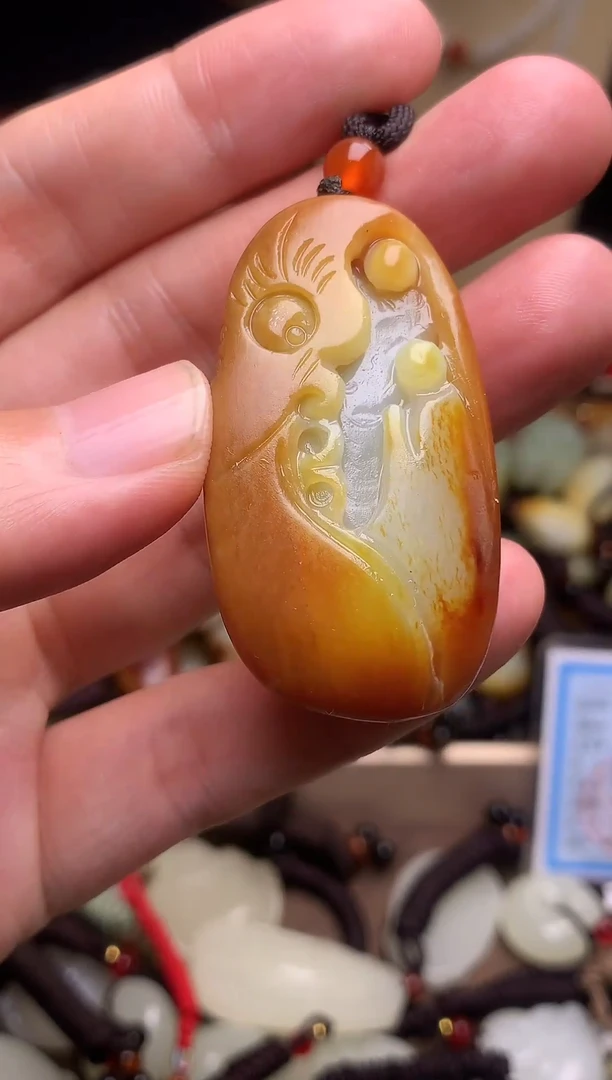 颈饰未镶嵌和田玉新疆料青海料清水和田玉吊坠