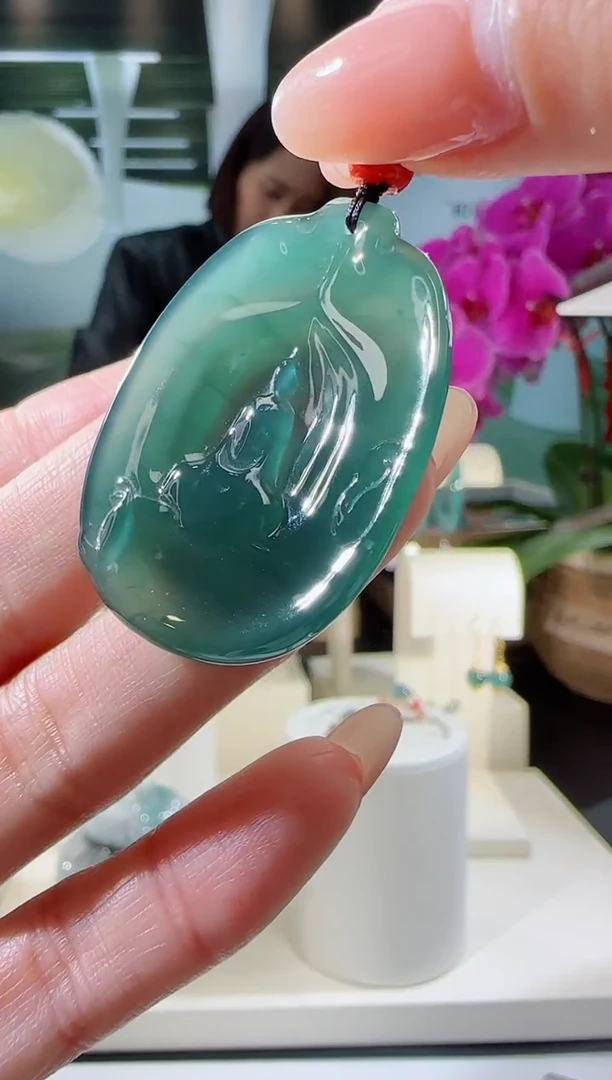 【闪购商品】翡翠吊坠(不含链)未镶嵌悟道