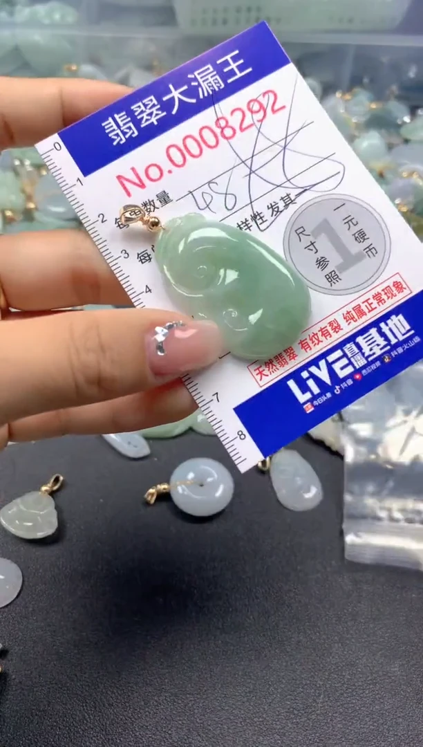 颈饰未镶嵌翡翠8292
