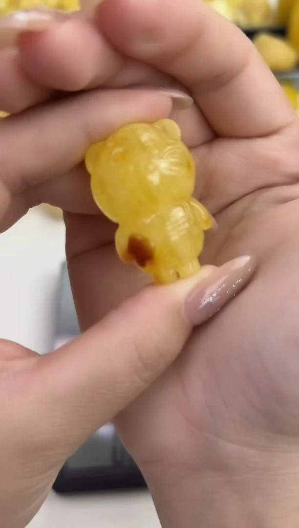 裸石琥珀未镶嵌天然琥珀蜜蜡吊坠