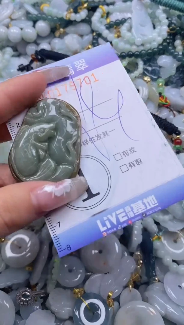【闪购商品】翡翠颈饰未镶嵌闪购0179701
