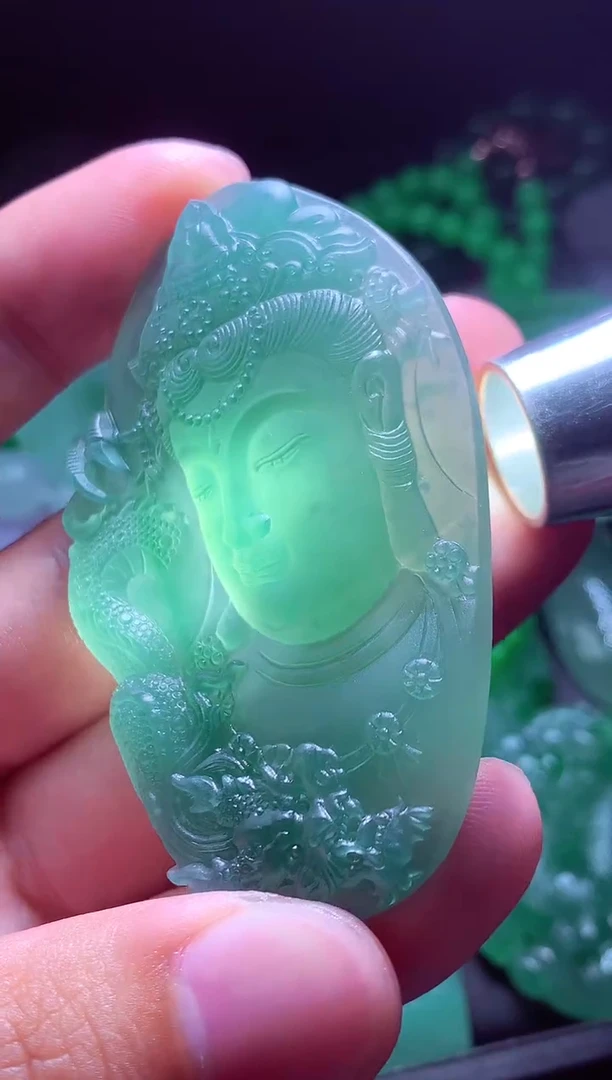 未镶嵌定制翡翠小***#翡翠毛货定制