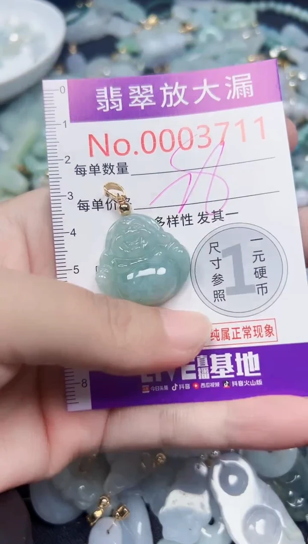 颈饰未镶嵌翡翠3711